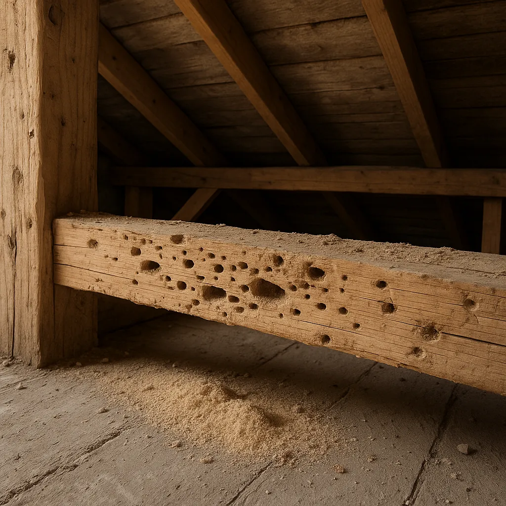 Traitement capricornes des maisons en France : Protéger votre charpente de manière efficace